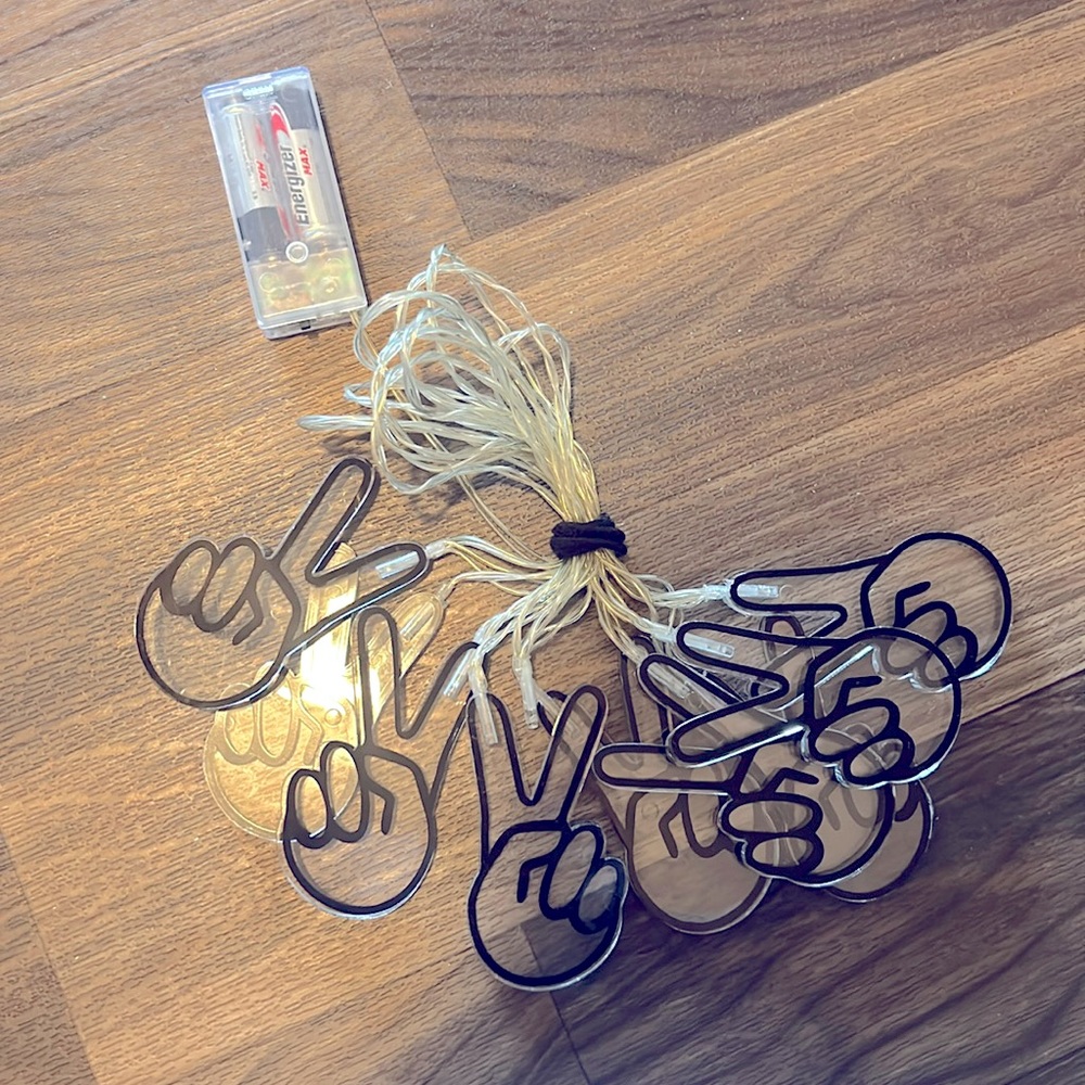 Peace Sign Lights